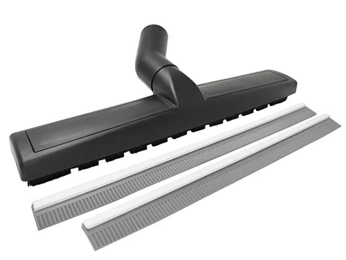 PORSZÍVÓ UNIVERZÁLIS SZÁRAZ / NEDVES PADLÓ / PARKETT-MÁRVÁNY SZÍVÓFEJ / 2DB KEFECSÍKKAL+2DB GUMICSÍKKAL Ø36MM (HOSSZA:360MM)