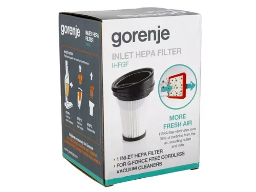 PORSZÍVÓ HEPA FILTER GORENJE SVC180FW / SVC 144FBK / IHF216FR / 573575 GYÁRI