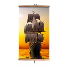   EvoKing Dekoratív elektromos infrapanel, Hajó képpel, GER-012