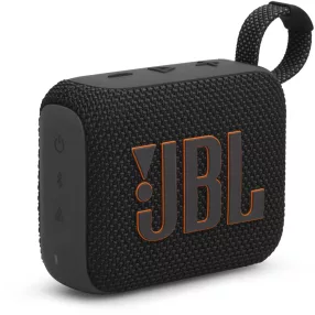 JBL Go 4 hordozható Bluetooth hangszóró, fekete