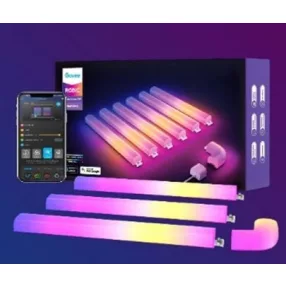   Govee Glide RGBIC Wall Light (6+1) dekorációs fali lámpa Hang + Wifi + Bluetooth vezérlésel, GOVH606261