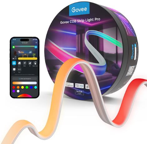 Govee COB szalaglámpa - 3M Wifi +Bluetooth csatlakozás, GOVH61E5