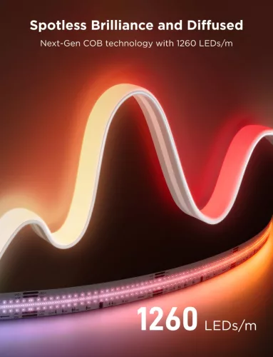 Govee COB szalaglámpa - 3M Wifi +Bluetooth csatlakozás, GOVH61E5