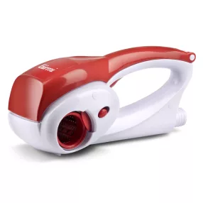   Girmi GT02 Elektromos reszelő, piros/fehér színben, 12 W, újratölthető, 2 féle reszelő görgővel