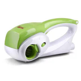   Girmi GT02 Elektromos reszelő, zöld/fehér színben, 12 W, újratölthető, 2 féle reszelő görgővel