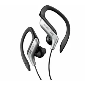   JVC HA-EB75-SNU Sportoláshoz kifejlesztett utcai fülhallgató ezüst/fekete színben