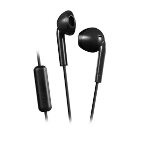   JVC HA-F17M B Utcai fülhallgató mikrofonnal, fekete színben