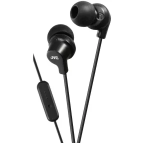  JVC HA-FR15B utcai fülhallgató headset funkcióval, 9mm neodímium driverrel, fekete színben