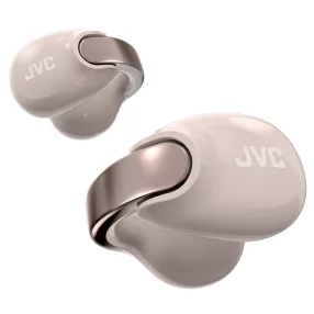   JVC HA-NP1T Pearl Edition vezeték nélküli nyitott fülklipsz fülhallgató, 24 óra üzemidő, IPX4, Bluetooth 5.3, lágy barackos gyöngyházfényű homokszín