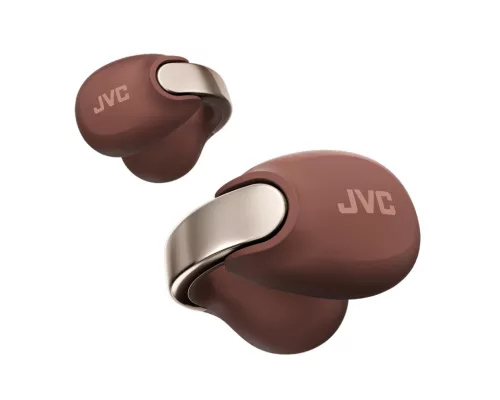 JVC HA-NP1T-T-U vezeték nélküli nyitott fülhallgató, barna/arany, Bluetooth 5.3, IPX4, 24 óra üzemidő