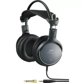   JVC HA-RX700 zárt sztereó fejhallgató 50 mm-es meghajtókkal, 3,5 m-es kábellel és 6,3 mm-es adapterrel