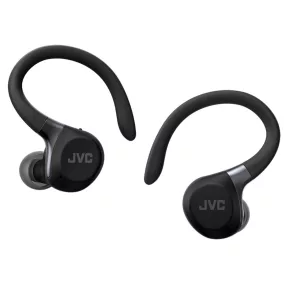   JVC HA-EC75T-B-U True Wireless sport fülhallgató aktív zajszűréssel, IP57 védelemmel, 40 óra üzemidő, fekete