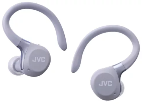 JVC HA-EC75T-V-U True Wireless sport fülhallgató aktív zajszűréssel, 40 óra üzemidő, IP57, viola kék