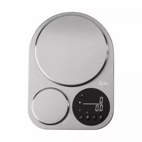   Jata HBAL1254 inox digitális konyhai mérleg, dupla mérőfelület, 5kg
