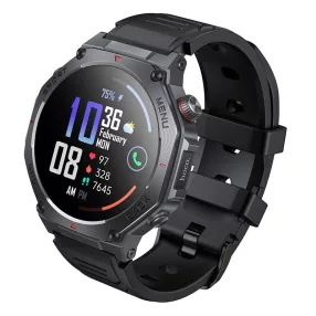  Hoco Y37 1,43" AMOLED GPS okosóra hívás funkcióval fekete