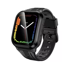   Hoco Y108 Okosóra gyerekeknek 1,69" 4G GPS hívás funkcióval fekete