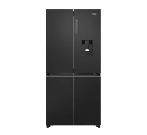 Haier HCR7818DWPT négyajtós hűtőszekrény, 467 liter, vízadagolós, fekete