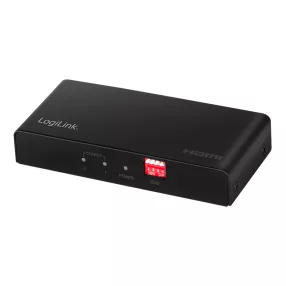   Logilink HDMI elosztó 1x2 port, 4K/60 Hz, HDCP, EDID, HDR, CEC (HD0033)