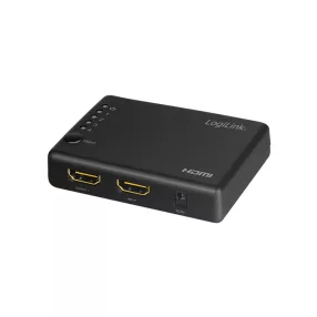   Logilink HDMI elosztó 1x4 portos, 4K/30 Hz, HDCP, CEC, vékony (HD0036)