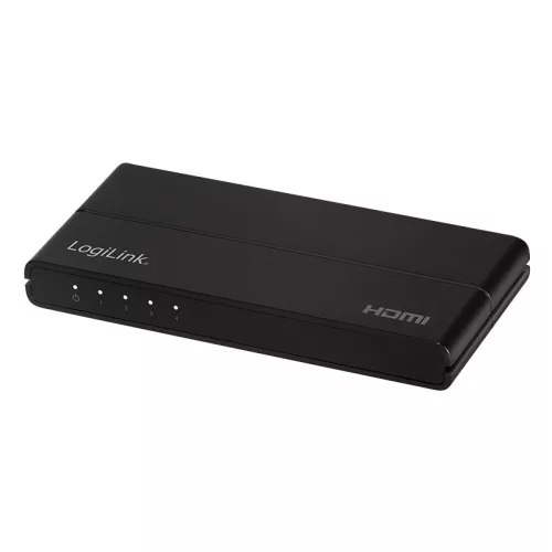 Logilink HDMI elosztó 1x4 port, 4K/60 Hz, HDCP, HDR, CEC (HD0037)