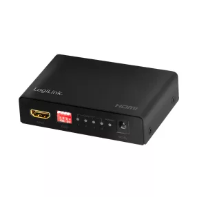   Logilink HDMI elosztó 1x4 port, 4K/60 Hz, HDCP, EDID, HDR, CEC (HD0038)