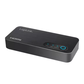   Loiglink HDMI-elosztó, 1x2-port, 4K/60 Hz, HDCP, HDR, CEC, leskálázó (HD0059)