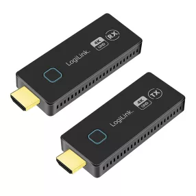   Logilink HDMI átviteli készlet, kompakt, vezeték nélküli, 30m, 1to1, 4K@60Hz (HDW0102)