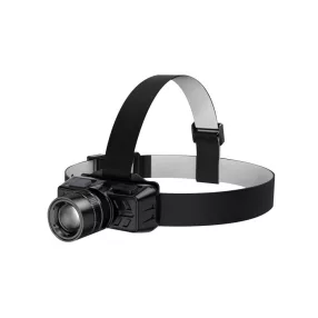 Supfire HL50 fejlámpa USB, 300lm, zoom, fekete