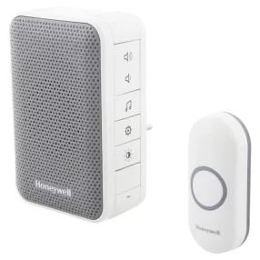   Honeywell DC313NP2 vezeték nélküli csengő, dugaljba dugható, 150m, 6 dallam, LED fény