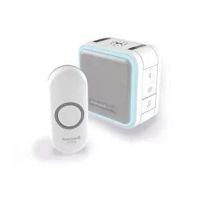   Honeywell DC515N vezeték nélküli csengő, elemes, 150m, 9 dallam, LED fény