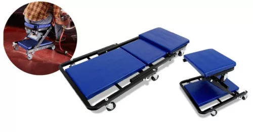 Timeless Tools Gurulós aláfekvő és szerelő szék (HOP1000785-1)