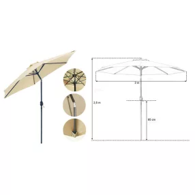   Timeless Garden Dönthető, nagy méretű napernyő (HOP1000861-1)