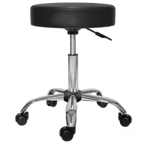   Timeless Beauty Gurulós kozmetikai szék állítható magassággal-fekete (HOP1000880-1)