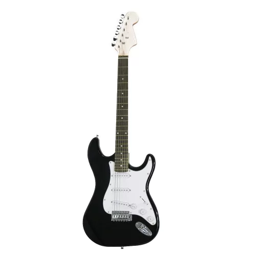 Timeless Hobby Elektromos gitár szett kezdőknek, ajándék erősítővel-fekete (HOP1000983-2)