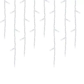   Timeless Christmas LED-es jégcsap fényfüggöny 2 méretben, hidegfehér-230 LED-del (HOP1000987-1)