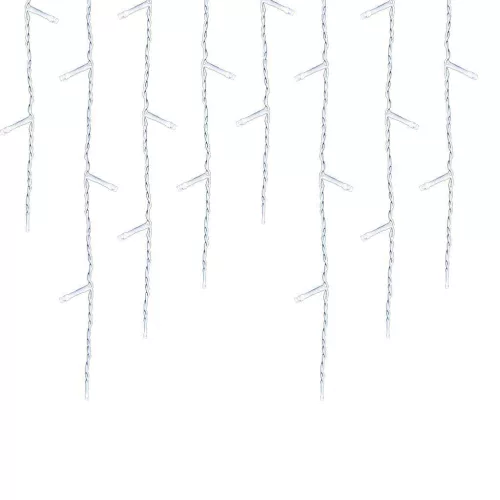 Timeless Christmas LED-es jégcsap fényfüggöny 2 méretben, hidegfehér-230 LED-del (HOP1000987-1)