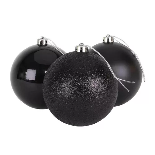 Timeless Christmas 112 részes karácsonyfadísz, fekete (HOP1001123-7)