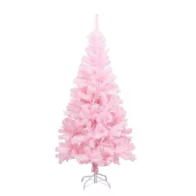   Timeless Christmas Rózsaszín műfenyő - több méretben-120 cm-es (HOP1001385-1)