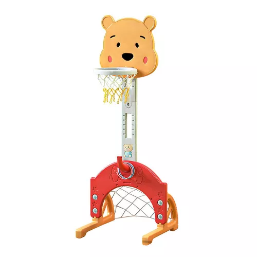 Timeless Toys 4 az 1-ben állítható magasságú gyerek játékszett, narancs-sárga (HOP1001566-1)