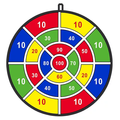 Timeless Toys Játék darts tábla öntapadós labdákkal (HOP1001743)