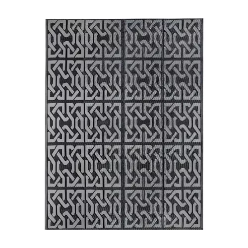 Timeless Garden Kültéri szőnyeg, 2 oldalas, 180 x 120 cm, szürke (HOP1001744-1)