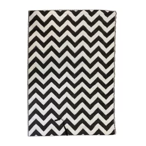   Timeless Garden Kültéri szőnyeg, 2 oldalas, 180 x 120 cm,fekete-fehér (HOP1001744-4)