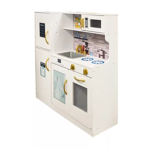 Timeless Toys Fa játékkonyha, kiegészítőkkel (HOP1001766)