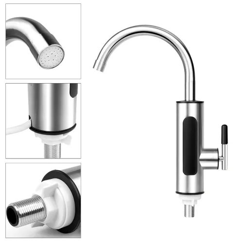 Timeless Home Elektromos vízmelegítő csaptelep alsó csatlakozással (HOP1001821)