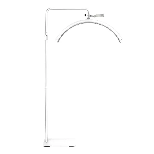 Timeless Beauty Moon, félhold alakú kozmetikai állólámpa, fehér (HOP1001866)