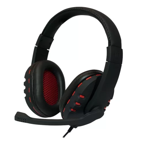 LogiLink USB-S fejhallgató mikrofonnal (HS0033)