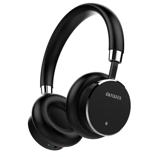 Aiwa HSTBTN-800BK ANC Bluetooth fejhallgató aktív zajszűréssel, akár 18 óra üzemidővel, vezetékes vagy BT használat