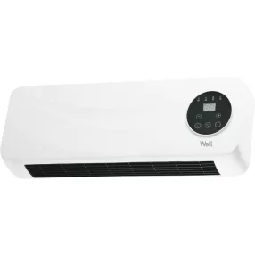   Well HTR-WALL01-2000-WL Fali hősugárzó - távirányítóval - 2000 W