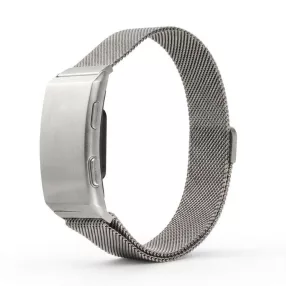   TITMO Loop I-110 Intelligens okoskarkötő IP68-as védelemmel, EKG-val, pulzusmérővel, HRV-vel, vérnyomásmérővel, SPO2-vel, alvás- és stresszmonitorral ezüst
