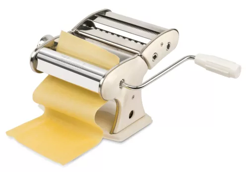 Girmi IM92 Kézi, olasz tésztagép lasagnához, tagliatelléhez és spagettihez, 7 vastagsági beállítás, krém színben (IM9201)